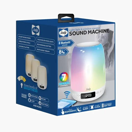 Sealy® Night Light Wireless Speaker Sound Machine — view 4