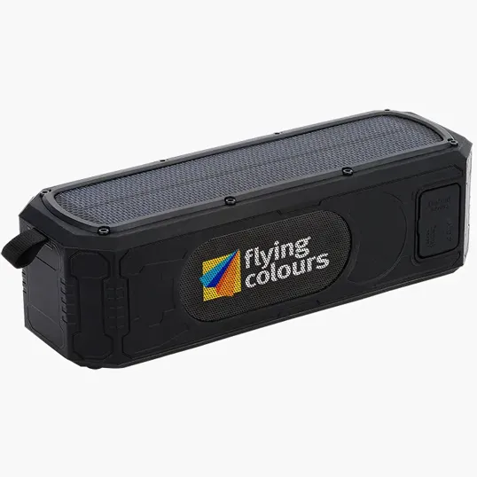 Urban Peak® 9W Solar Bluetooth® Speaker and Power Bank — view 2