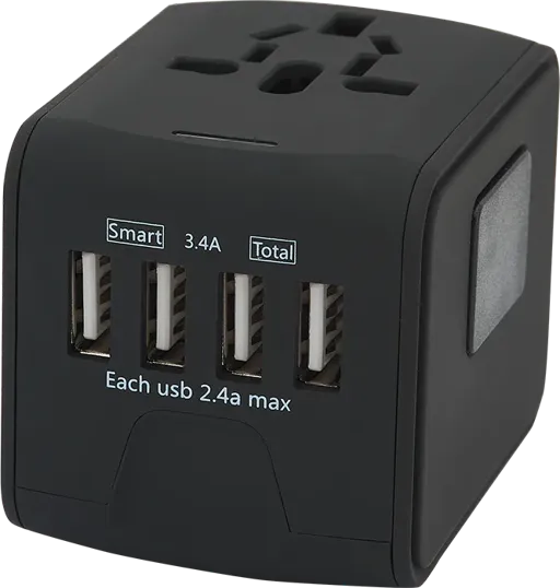 Starline Universal Travel 4 USB Port Adapter — view 3