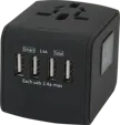 Starline Universal Travel 4 USB Port Adapter — view 3