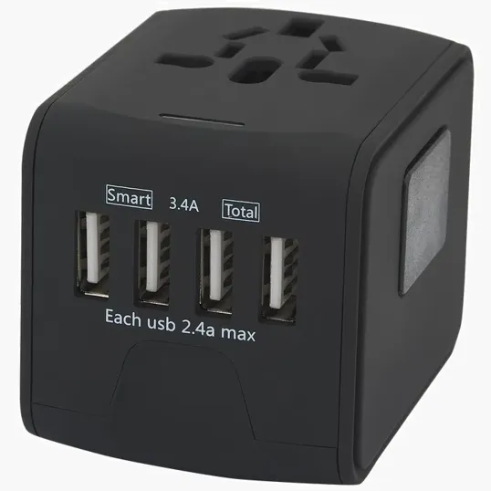 Starline Universal Travel 4 USB Port Adapter — view 9
