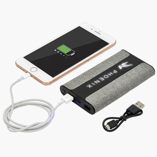 UL Certified Channel Power Bank – 8000 mAh