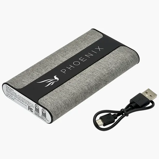 UL Certified Channel Power Bank – 8000 mAh — view 2