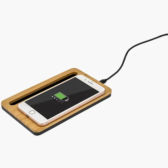 Starline 5W Bamboo Desktop Wireless Charger — view 3