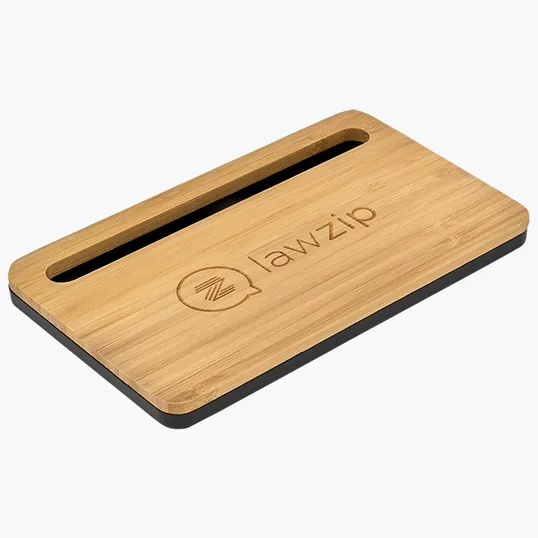 Starline 5W Bamboo Desktop Wireless Charger — view 5