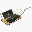 Starline 5W Bamboo Desktop Wireless Charger