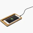 Starline 5W Bamboo Desktop Wireless Charger — view 3
