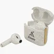 EarthTrendz™ Wheat Straw & Bamboo Earbuds with Charging Case — view 5