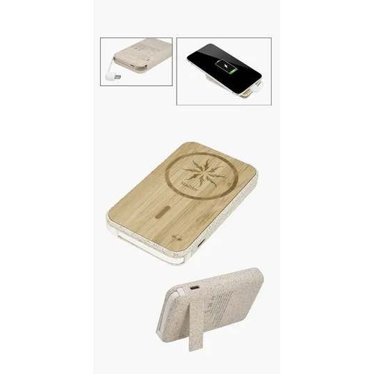EarthTrendz™ Magnetic Wireless Power Bank — view 2