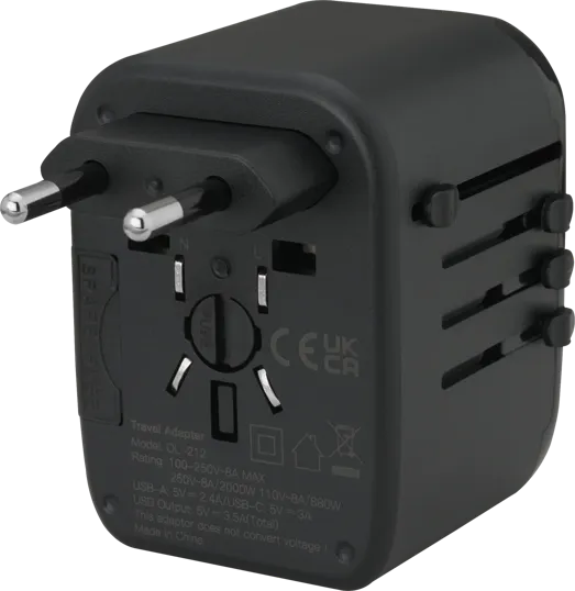 Starline Universal Travel 2 USB / 2 Type-C Adapter — view 2