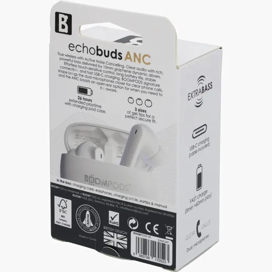 BoomPods™ Noise Canceling Echobuds — view 10