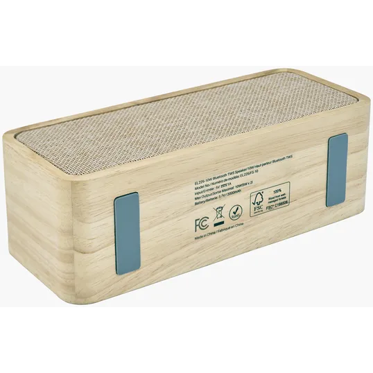 Urban Peak® 10W TWS FSC Wood Wireless Speaker — view 4