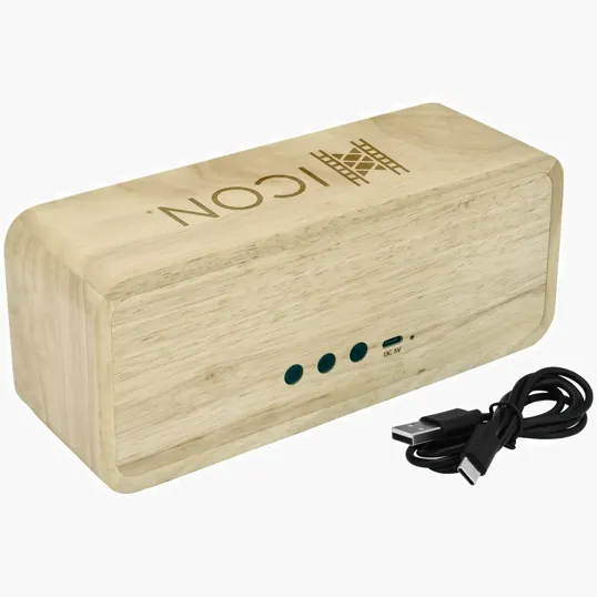 Urban Peak® 10W TWS FSC Wood Wireless Speaker — view 9