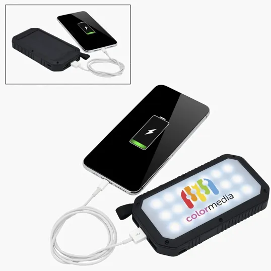 Starline Trio Port Solar Charge LED Power Bank 8,000mAh — view 10