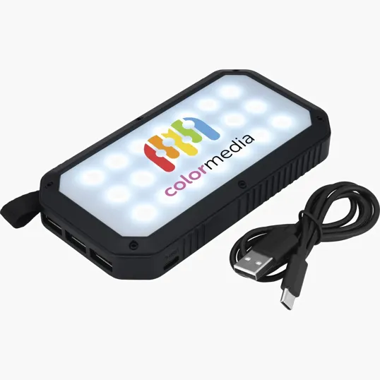 Starline Trio Port Solar Charge LED Power Bank 8,000mAh — view 12