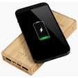 Starline Bamboo 10,000mAh Solar/Wireless Power Bank — view 7