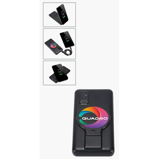 Starline Wireless Power Bank with Stand, 8,000 mAh — view 5