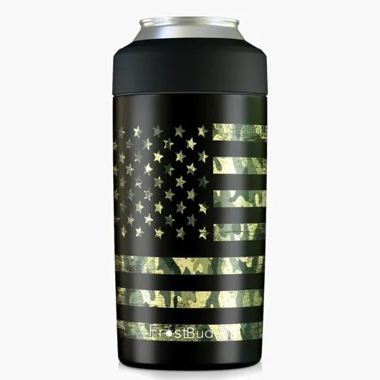 Frost Buddy® Camo Flag Can Cooler