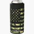 Frost Buddy® Camo Flag Can Cooler — view 7