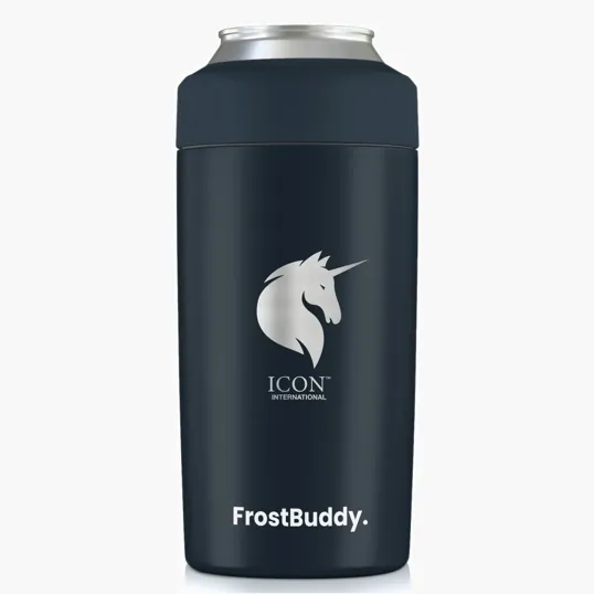 Frost Buddy® Universal Buddy 2.0 Stainless Steel Can Cooler, Navy