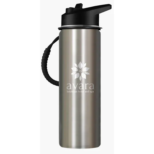 Frost Buddy® 24oz Sports Buddy Stainless Steel Bottle — view 2