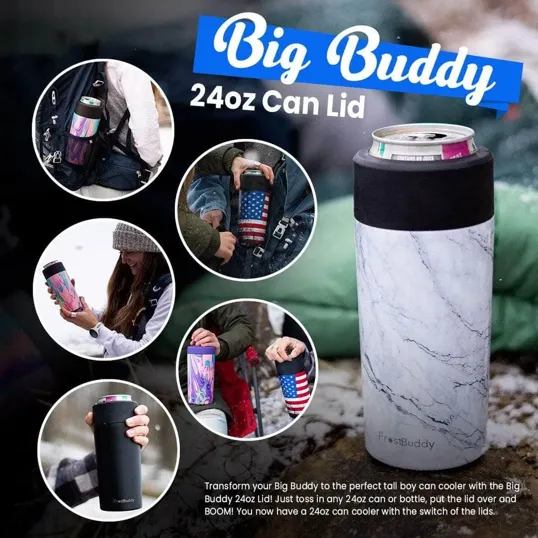 Frost Buddy® Big Buddy Bottle Insulator, Marble — view 7