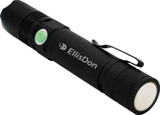 Starline Rechargeable 3W Aluminum Focus Flashlight — view 2
