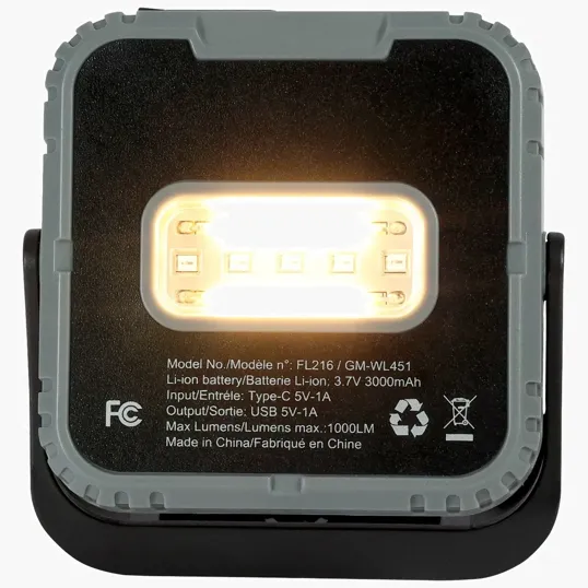Starline Rechargeable 10W COB/LED Trio Ready Worklight — view 20