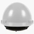 Stromboli™ Smooth Dome Ratchet Hard Hat — view 4