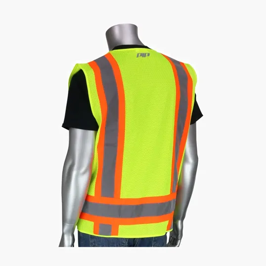 Two Tone 6 Pocket Surveyors Vest — view 4