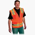 Two Tone 6 Pocket Surveyors Vest — view 7