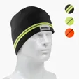 Starline Winter Beanie with Reflective Stripe — view 10