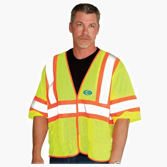 Value Two Tone Mesh Safety Vest, ANSI/ISEA 107 Class 3