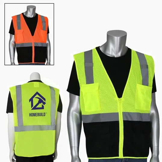 Starline Five Pocket Black Bottom Front Value Mesh Vest — view 9