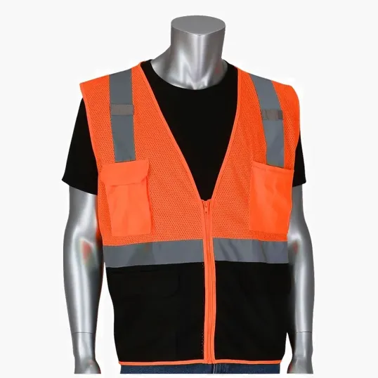 Starline Five Pocket Black Bottom Front Value Mesh Vest — view 4