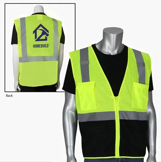 Starline Five Pocket Black Bottom Front Value Mesh Vest — view 7