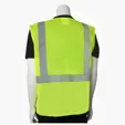 Starline Five Pocket Black Bottom Front Value Mesh Vest — view 5