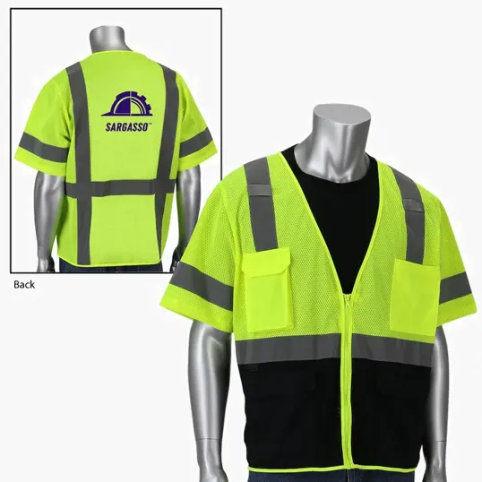 Starline Class 3 Five Pocket Black Bottom Front Value Vest — view 4