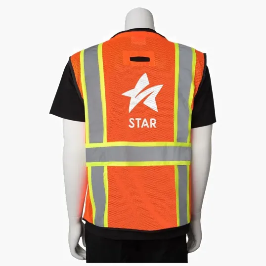 Starline Two-Tone 11 Pocket Tech-Ready Mesh Surveyors Vest — view 2