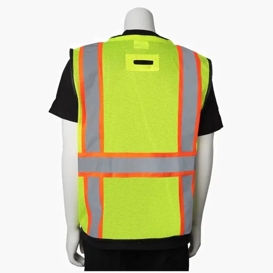Starline Two-Tone 11 Pocket Tech-Ready Mesh Surveyors Vest — view 5
