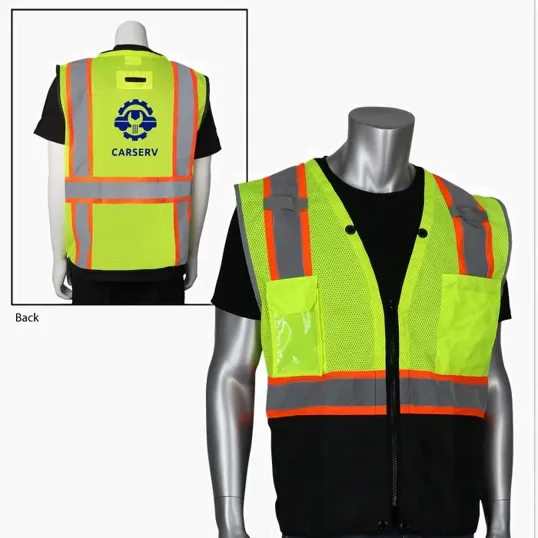 Starline Two-Tone 11 Pocket Tech-Ready Mesh Surveyors Vest — view 7