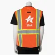 Starline Two-Tone 11 Pocket Tech-Ready Mesh Surveyors Vest — view 2