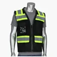 Starline Black TT 11 Pocket Tech-Ready Mesh Surveyors Vest — view 2