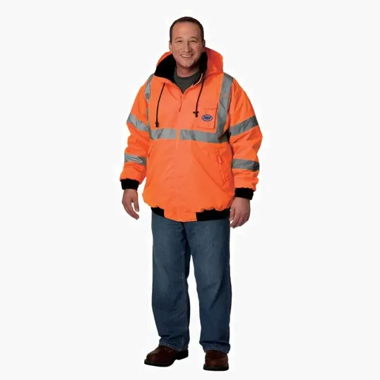 Starline Bomber Style Jacket, ANSI/ISEA 107 Class 3 — view 2