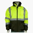 Starline Class 3 Value Black Bottom Bomber Jacket