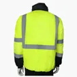 Starline Class 3 Value Black Bottom Bomber Jacket — view 3