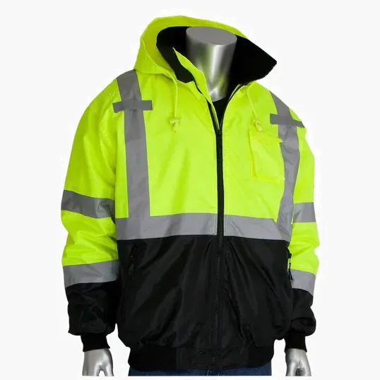 Starline Bomber Jacket with Zip-Out Fleece Liner — view 4