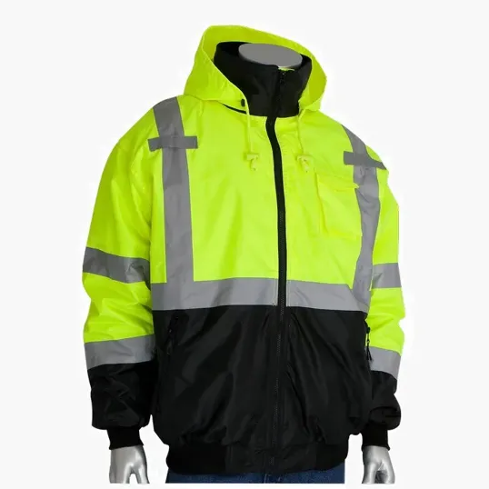 Starline Bomber Jacket with Zip-Out Fleece Liner — view 5