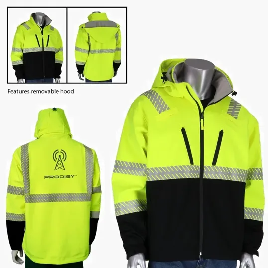 Starline Class 3 Ripstop Softshell Black Bottom Jacket — view 7