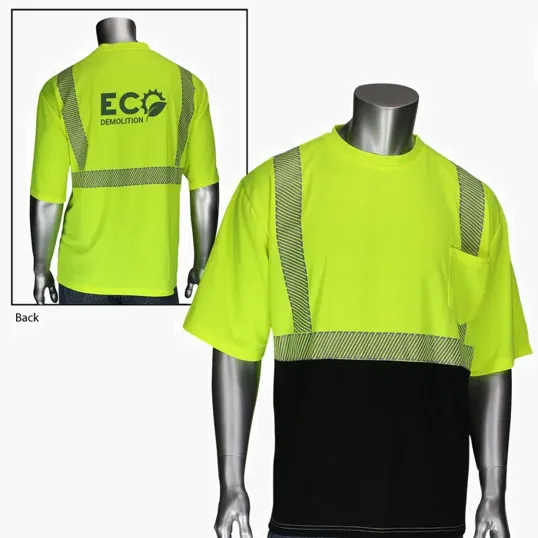 Starline Class 2 Short Sleeve Black Bottom Front T-Shirt — view 4